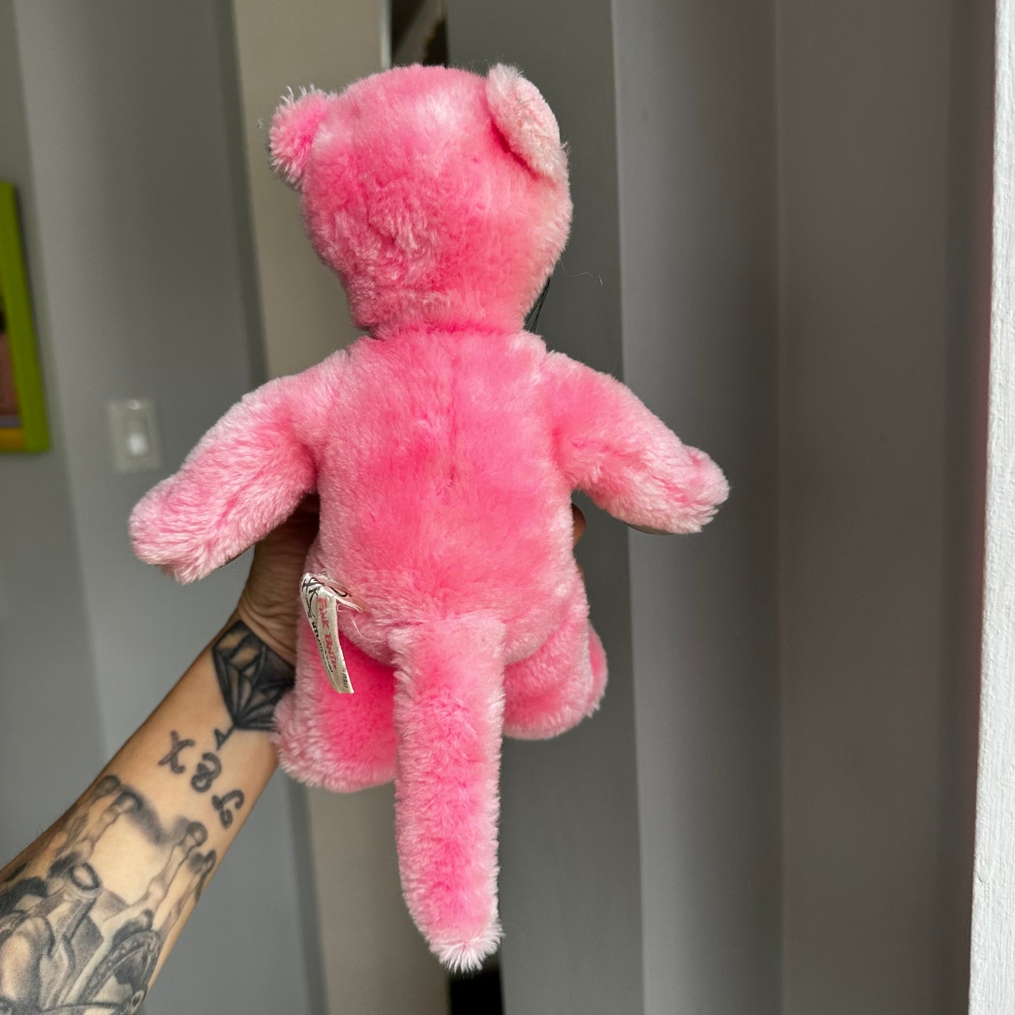 1987 Pink Panther Window Cling Plush