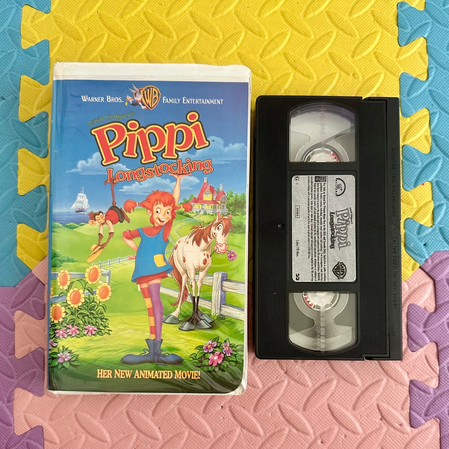 1997 Pippi Longstocking VHS