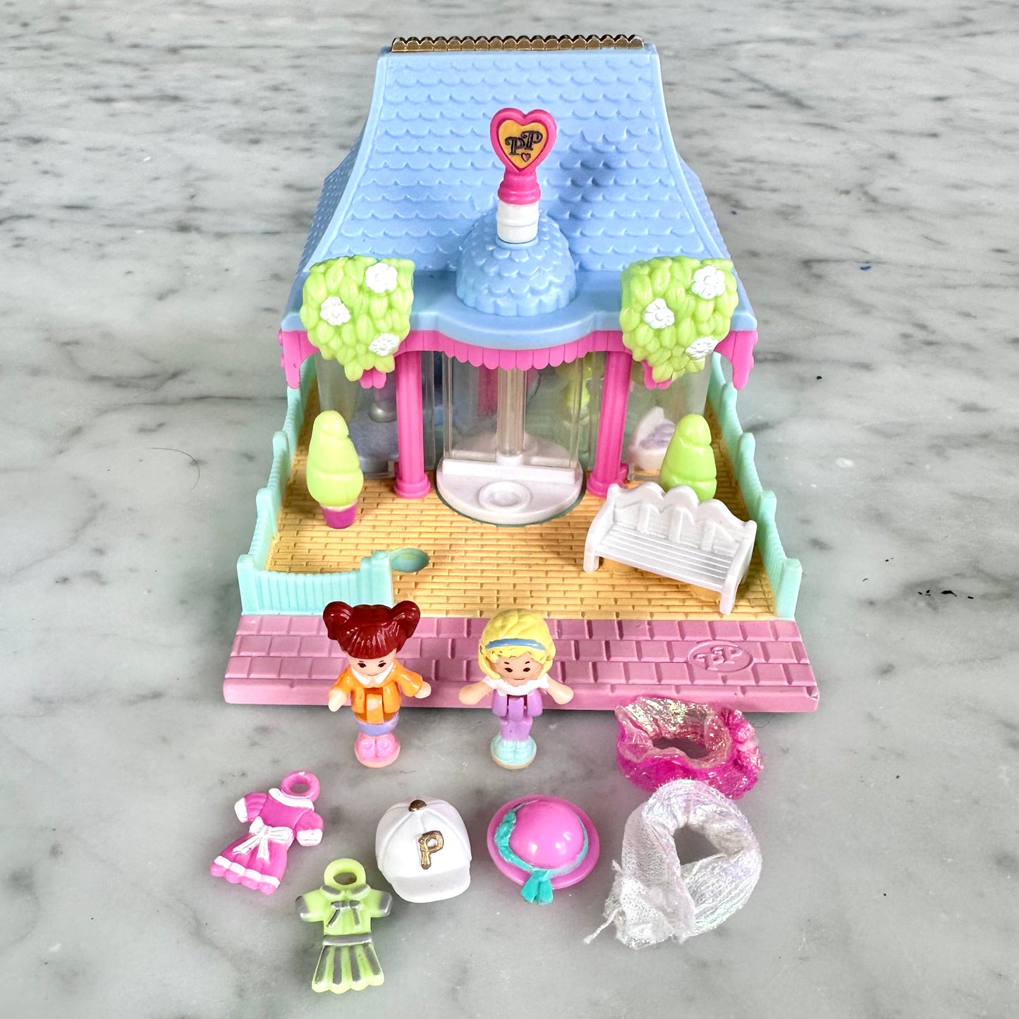 1995 Polly Pocket Dress Shop 100% Complete
