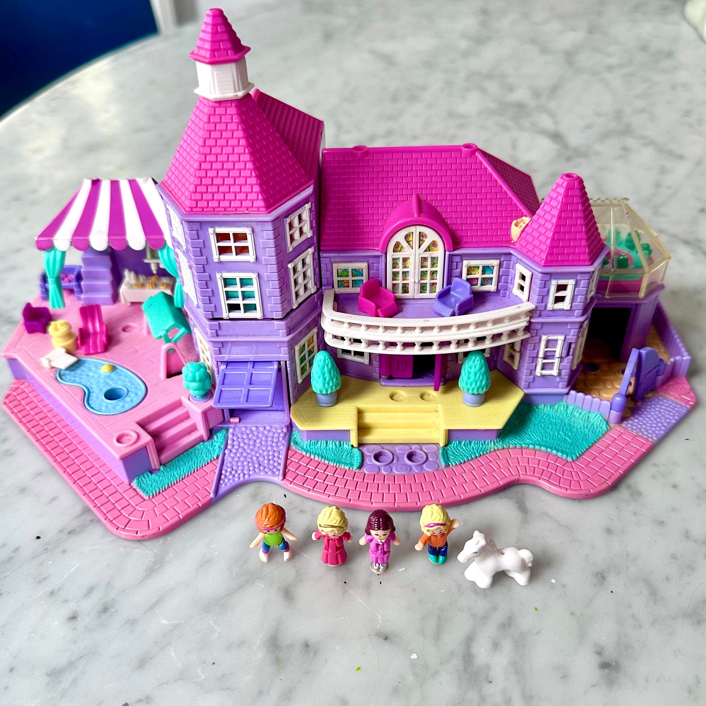 1994 Polly Pocket Light Up Magical Mansion