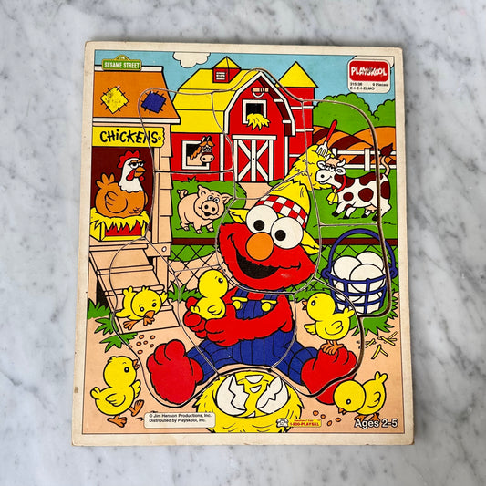 90’s E-I-E-I Elmo Board Puzzle