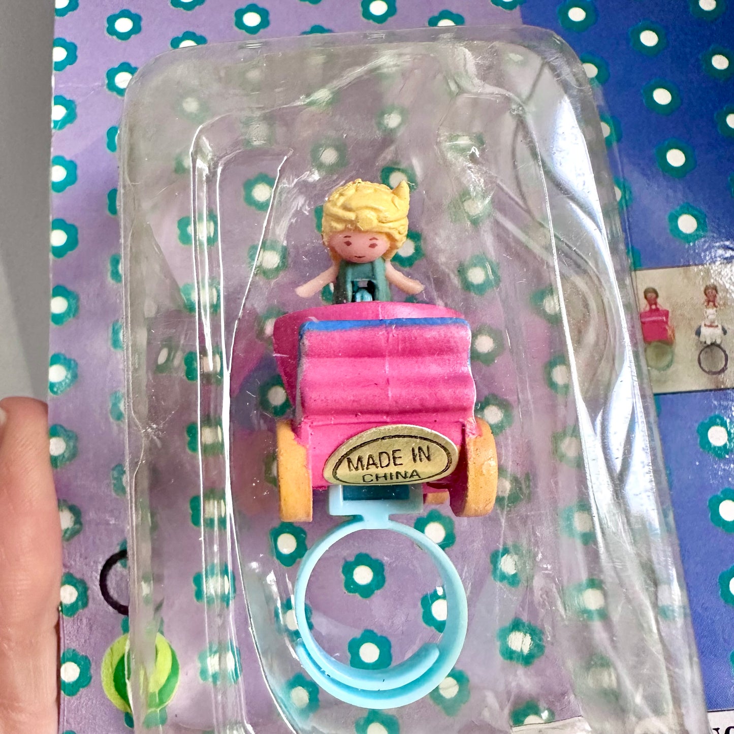 90’s Dolly Locket Carriage Ring