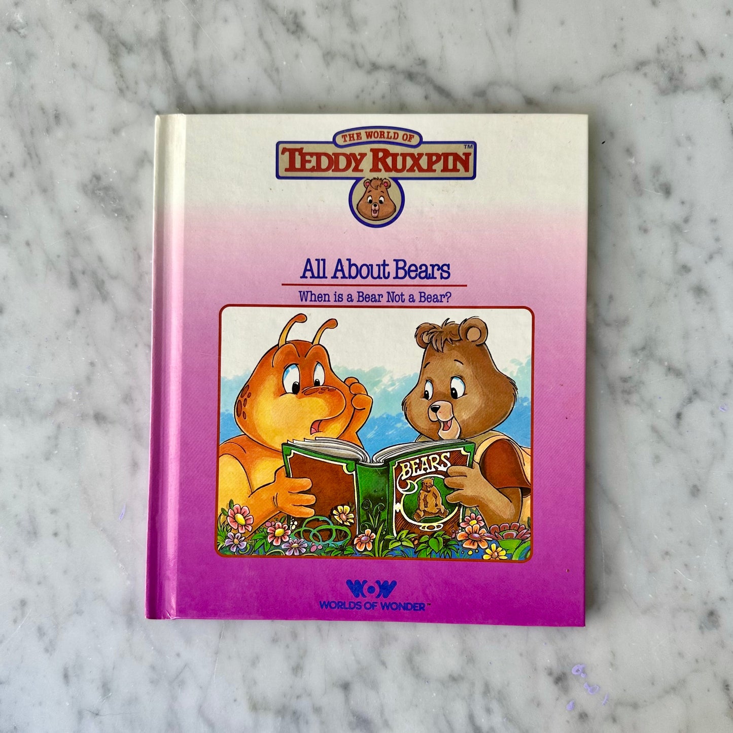 The World of Teddy Ruxpin “All About Bears” Book