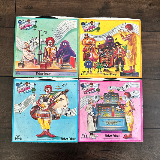 1985 McDonald’s Music Album Lot