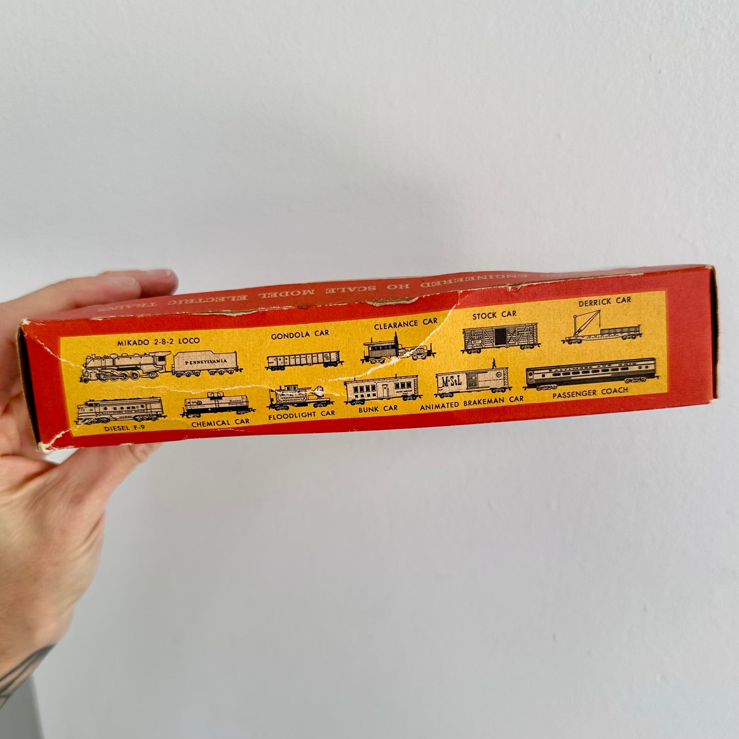 1960’s Tyco HO Scale Electric Kahn’s Train