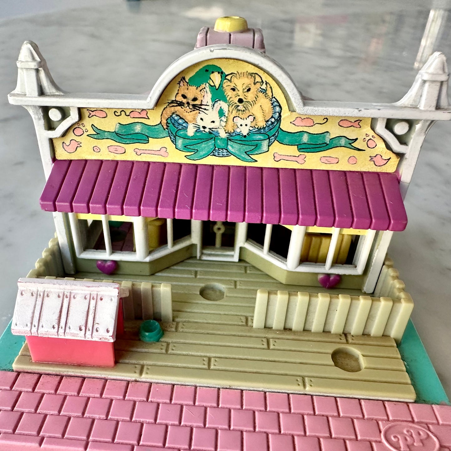 1993 Polly Pocket Pet Shop-Sun Damage