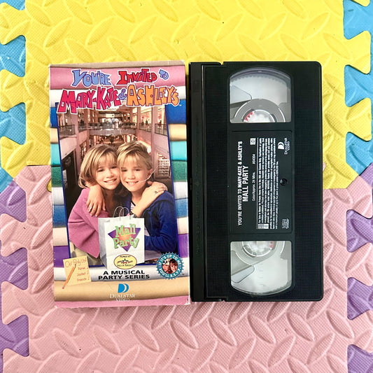 90’s You’re Invited to Mary Kate & Ashley’s “Mall Party” VHS