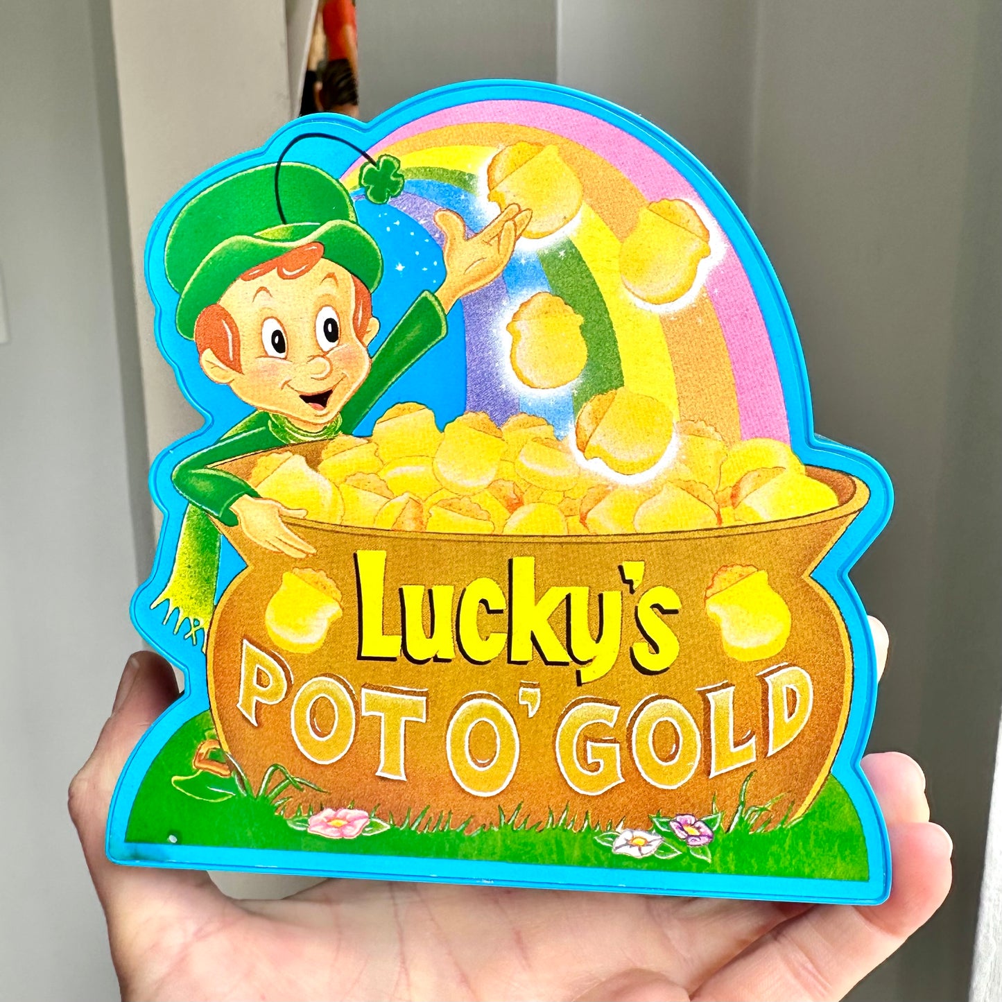 90’s Lucky Charms "Lucky's Pot O' Gold" Coin Bank
