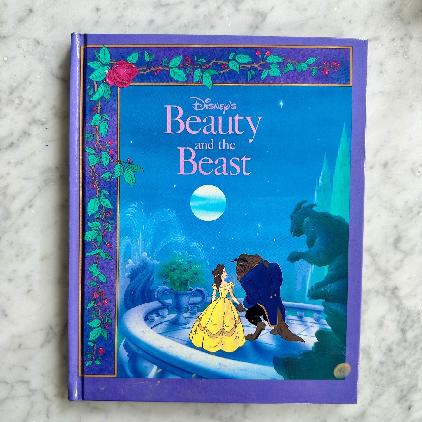1992 Disney Beauty and the Beast Storybook