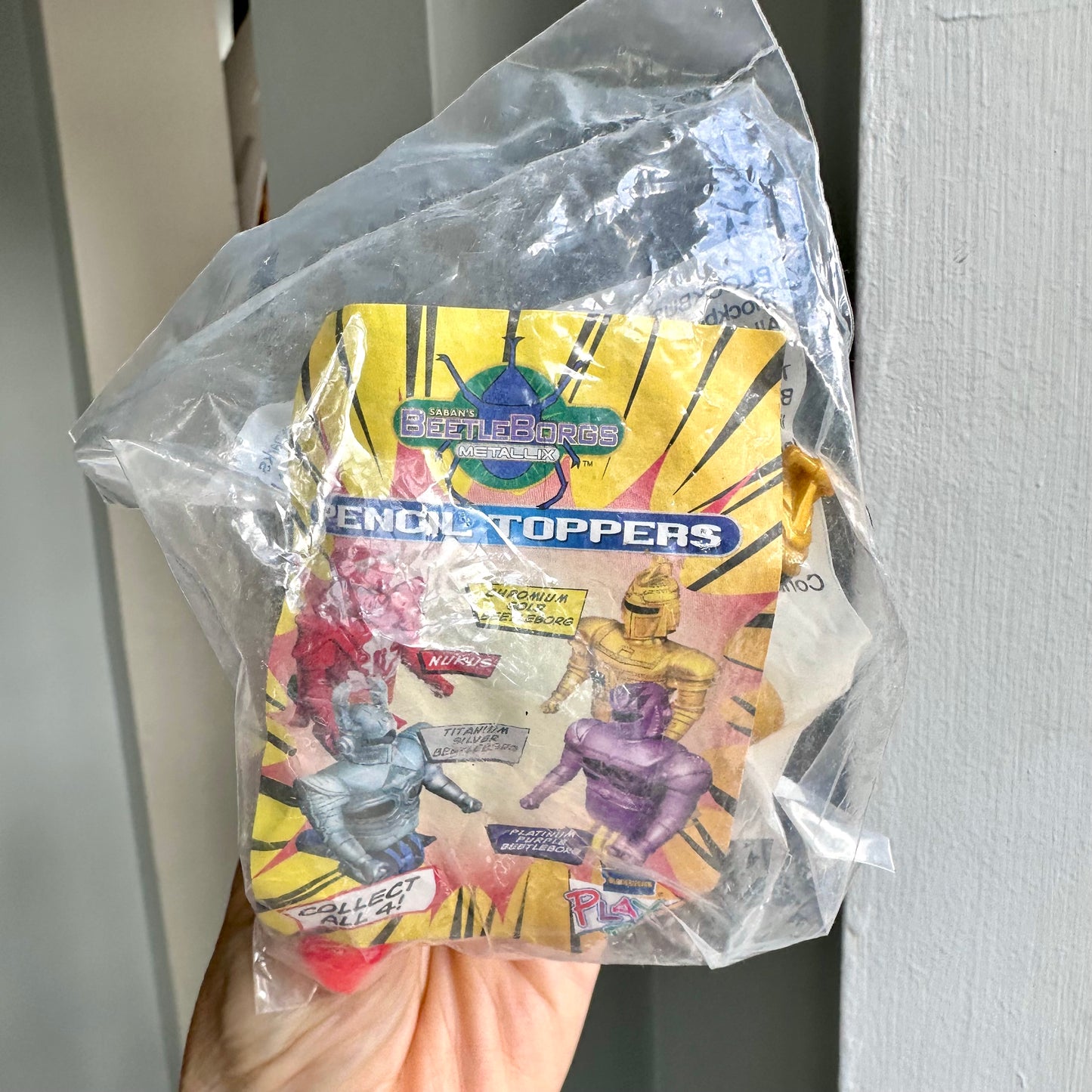 1997 Blockbuster Video Beetleborgs Pencil Topper