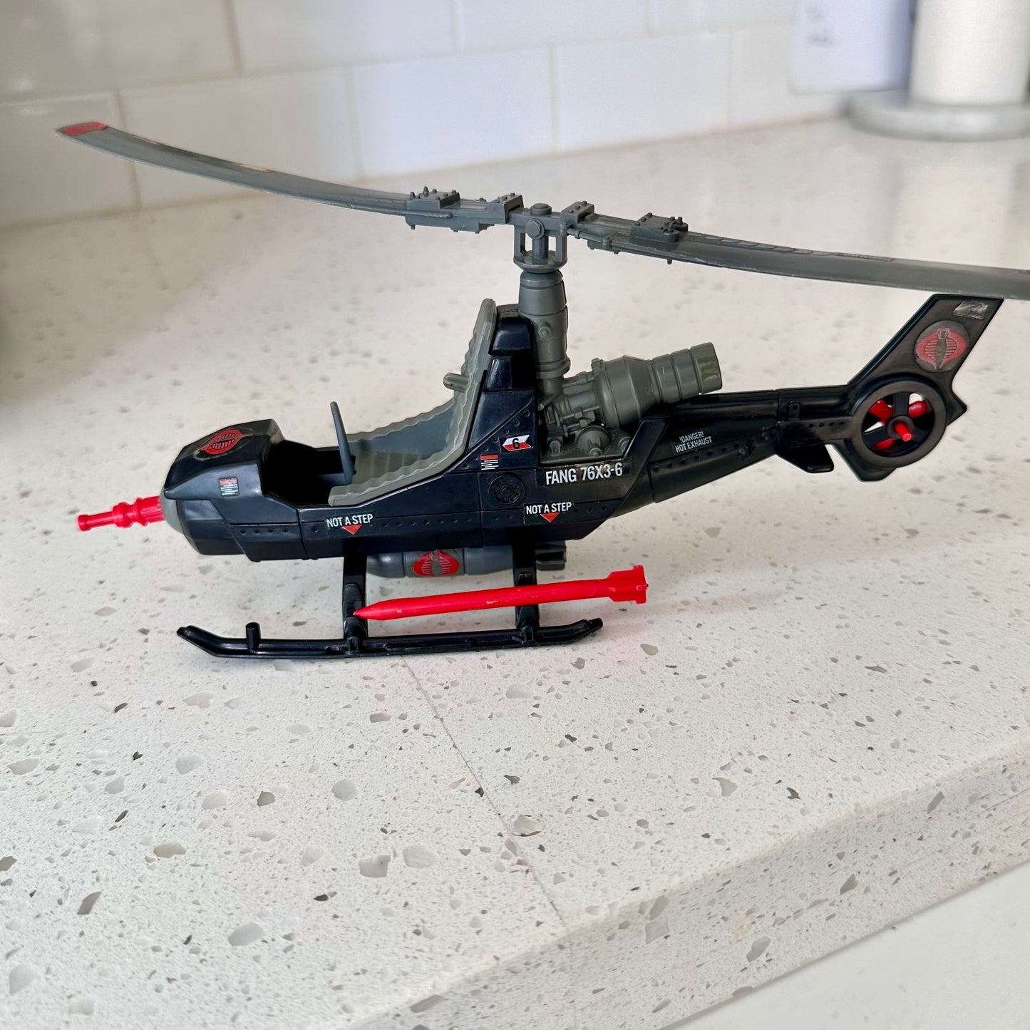 1983 G.I. Joe Cobra Fang Helicopter