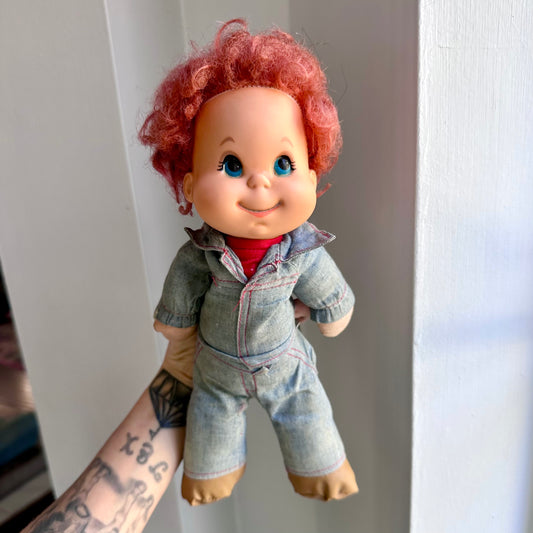 1970’s Mattel Baby Beans Biffy Boy Doll