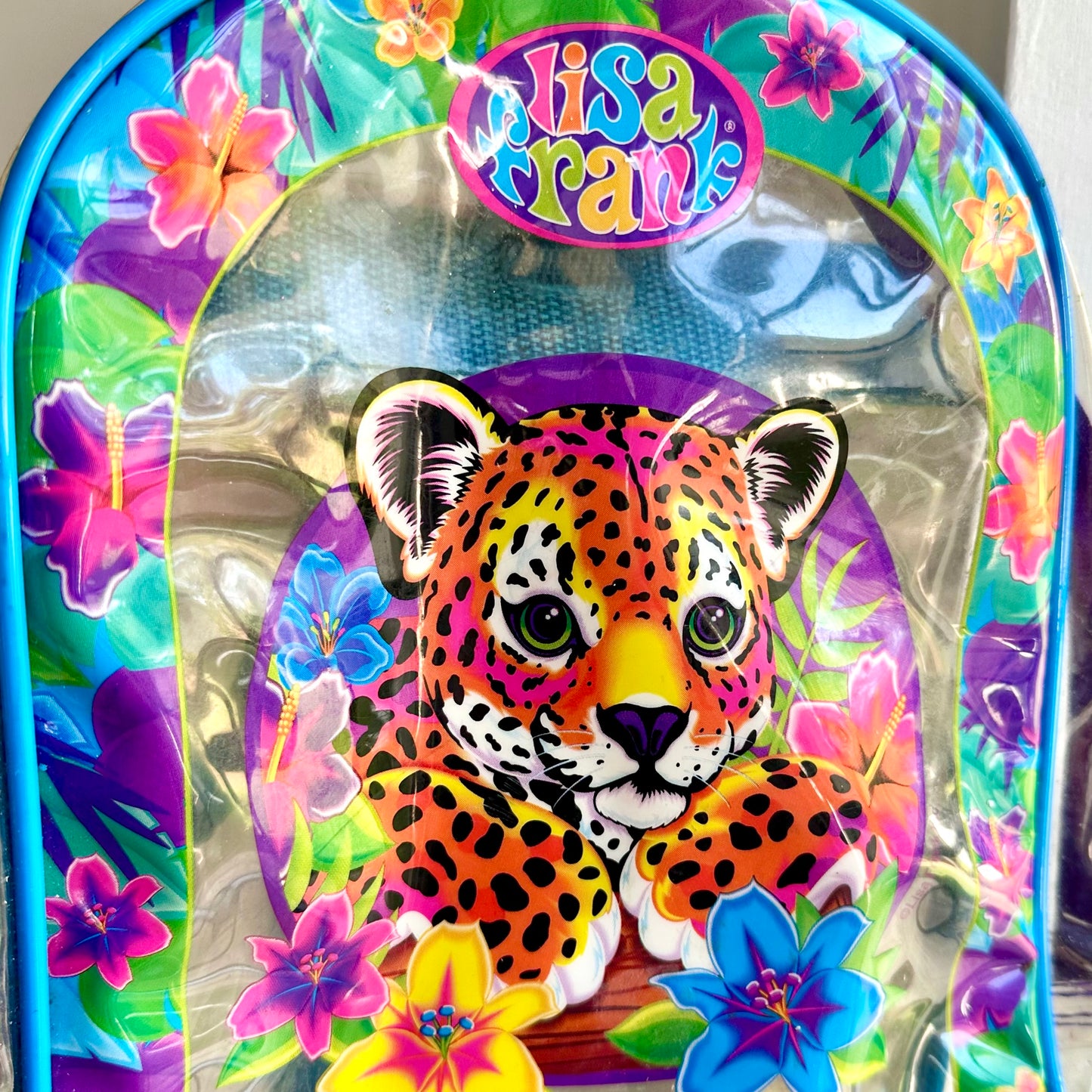 Vintage Lisa Frank Hunter Backpack *Damaged*