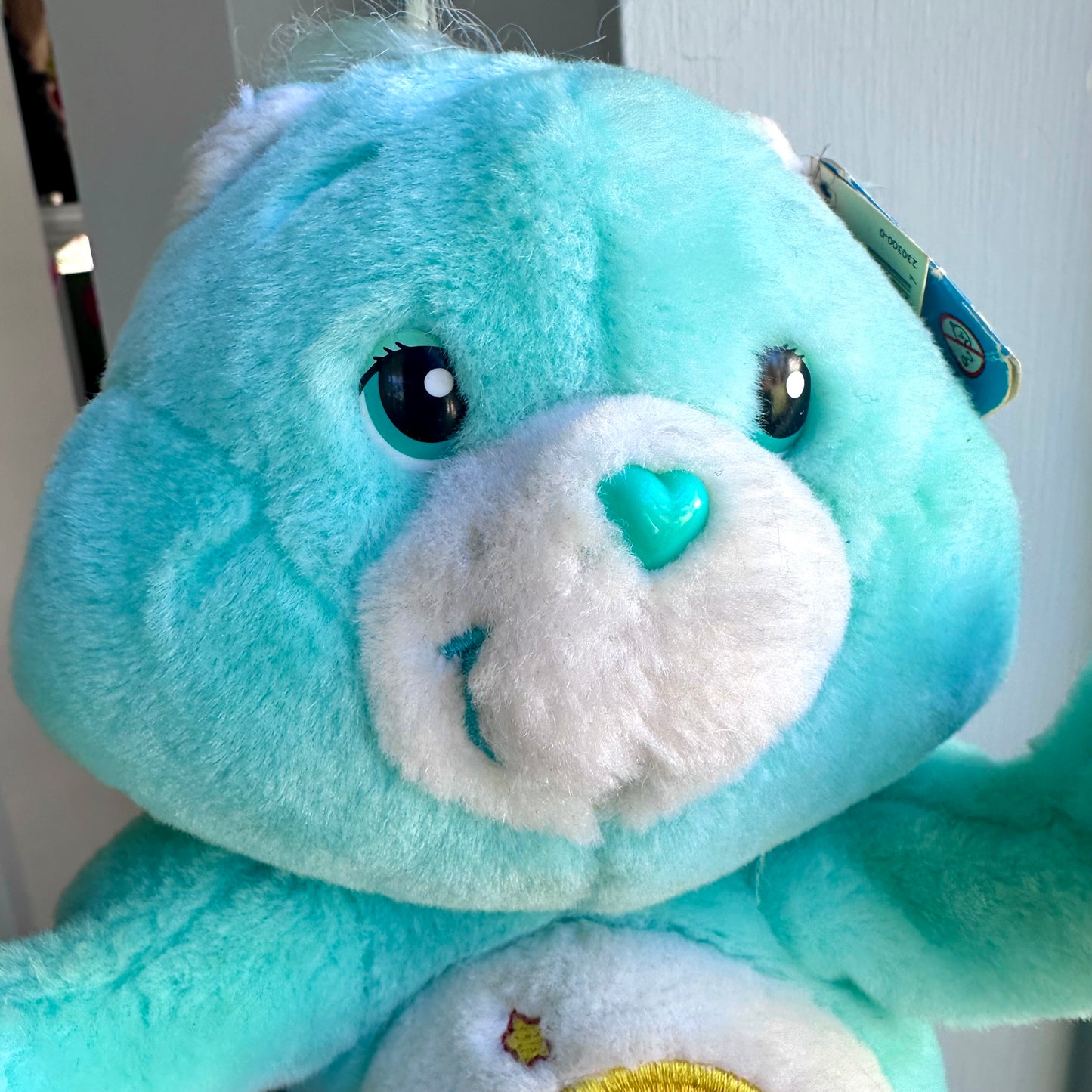 2002 Care Bears Hug & Kiss Wish Bear