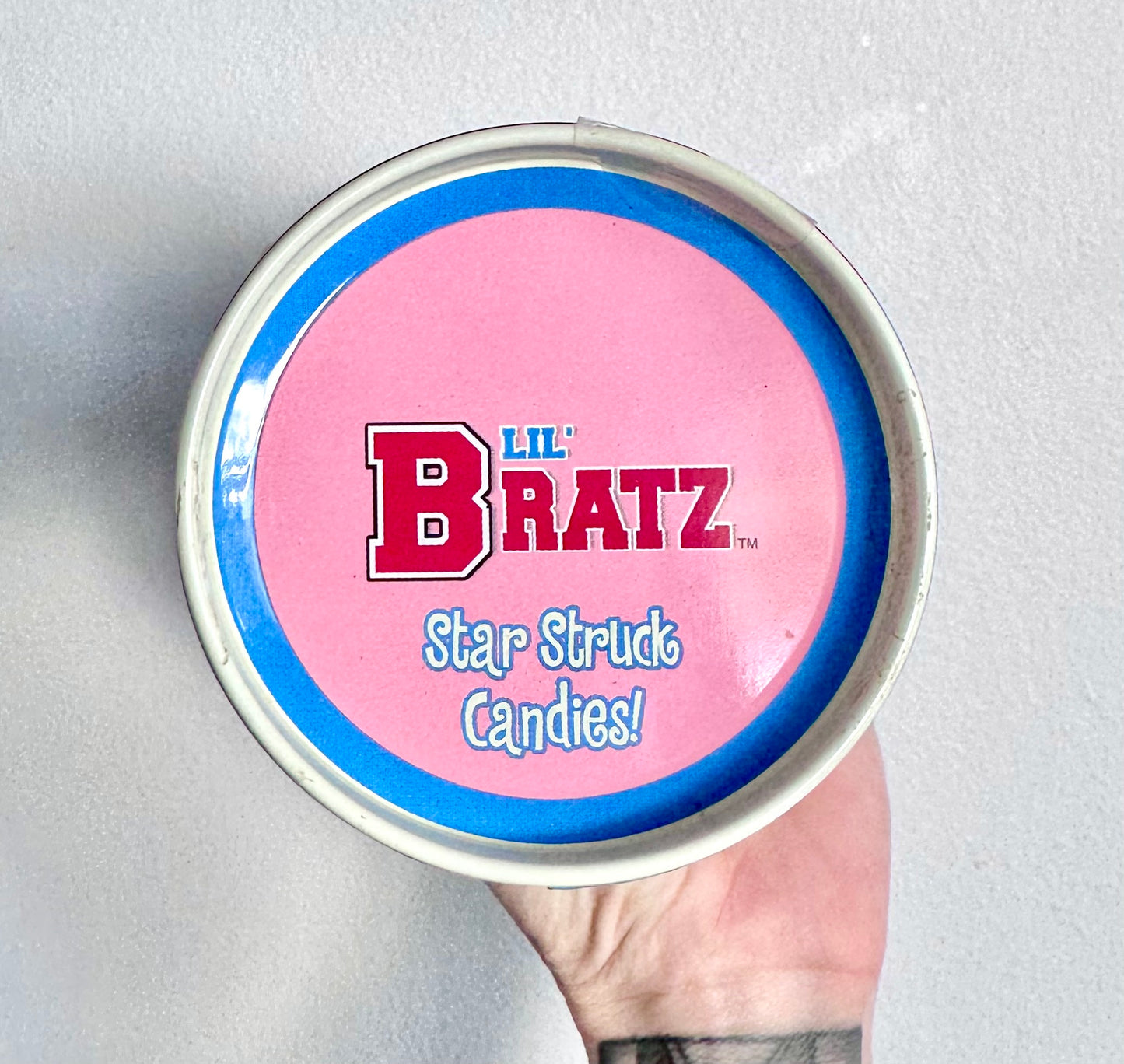 2004 Bratz Star Struck Candies Spinning Tin