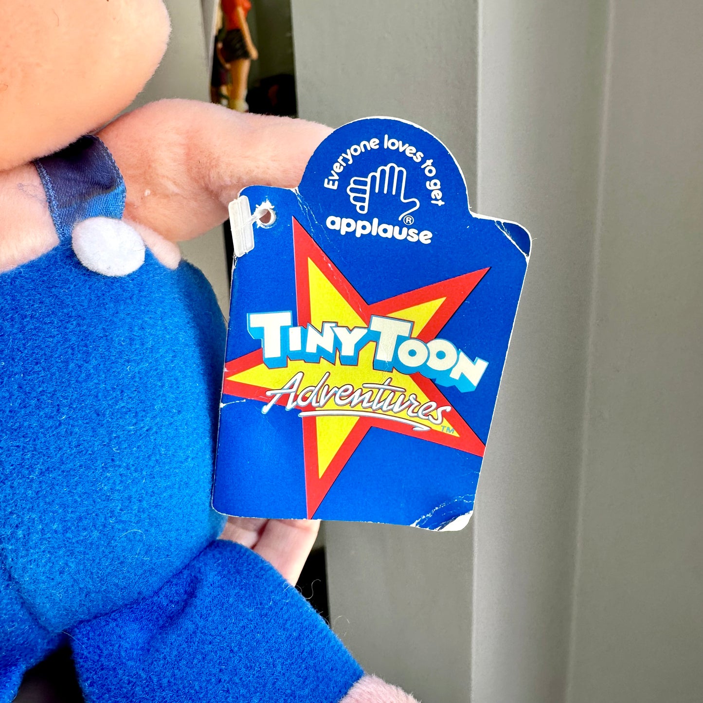 1990s Tiny Toon Adventures “Hamton J. Pig “ Plush