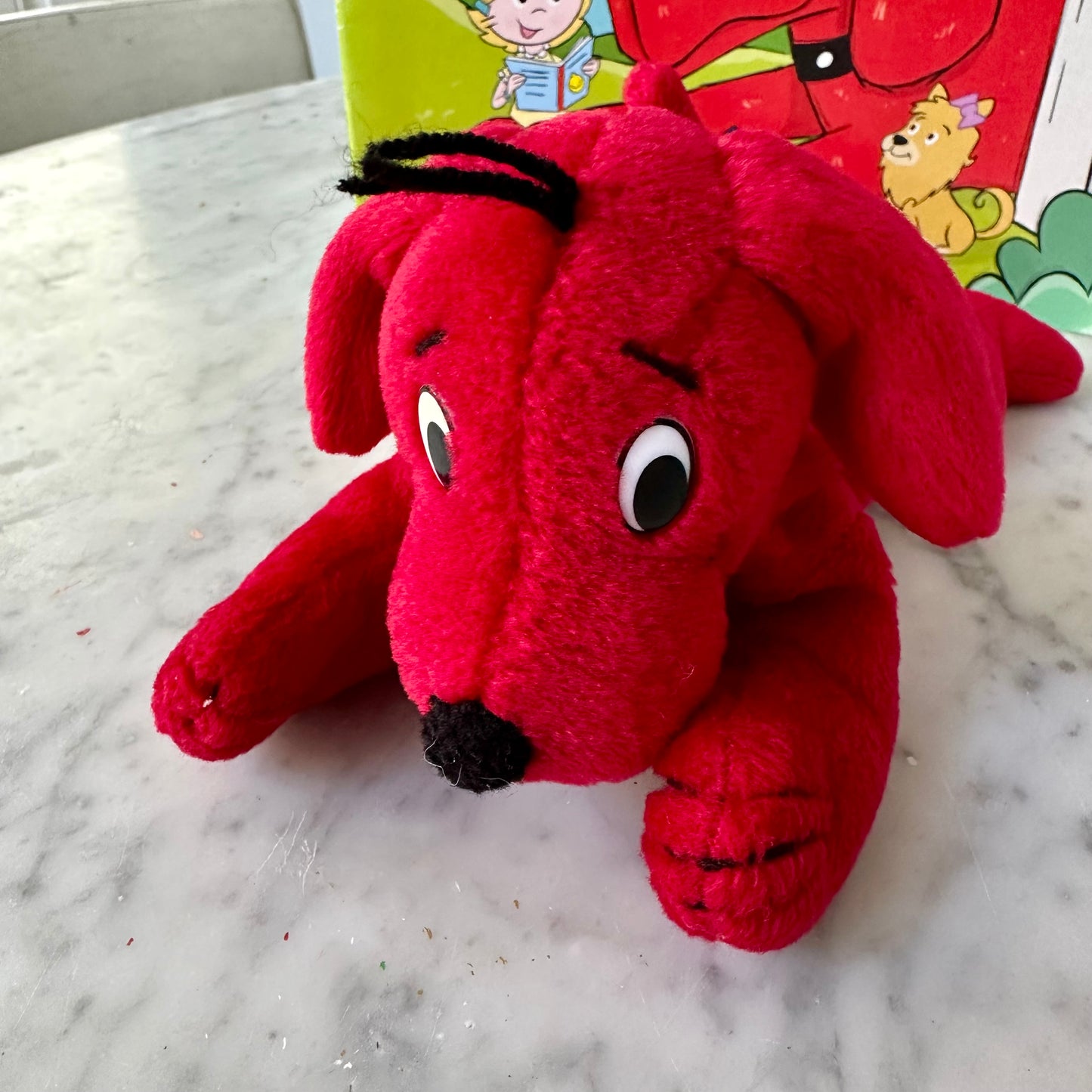 Vintage Clifford Book and Plush