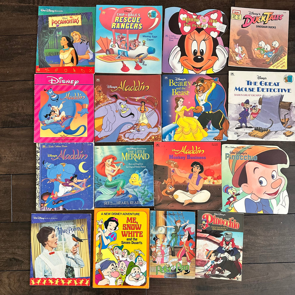 Vintage Disney Book Lot