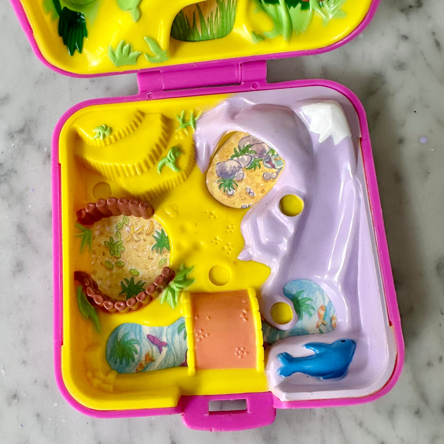 1989 Polly Pocket Wild Zoo World Playset