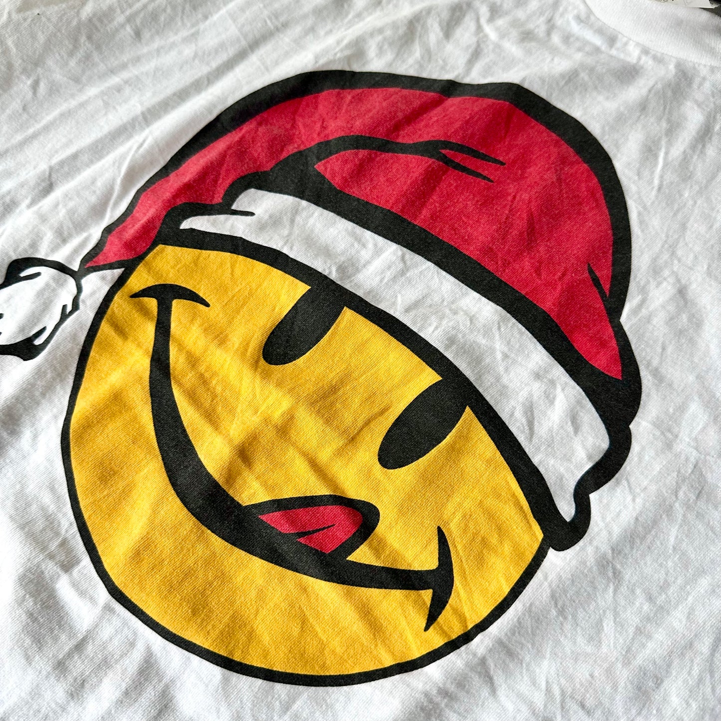 90’s Joe Boxer Santa Smiley Shirt