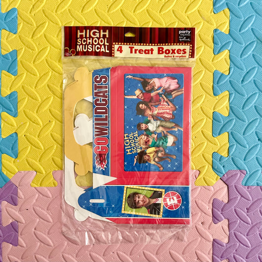 Disney High School Musical Treat Boxes 4 Pack