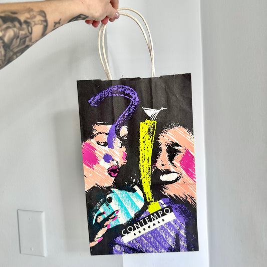 Vintage Contemporary Casuals Shopping Bag