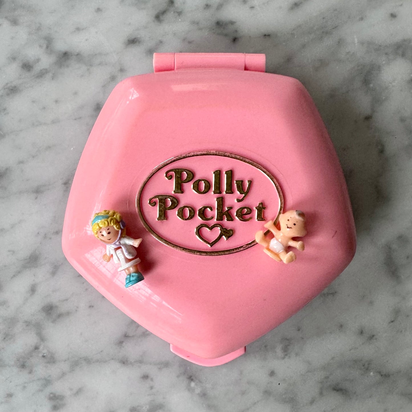 1992 Polly Pocket Polly In The Nursery 100% Complete