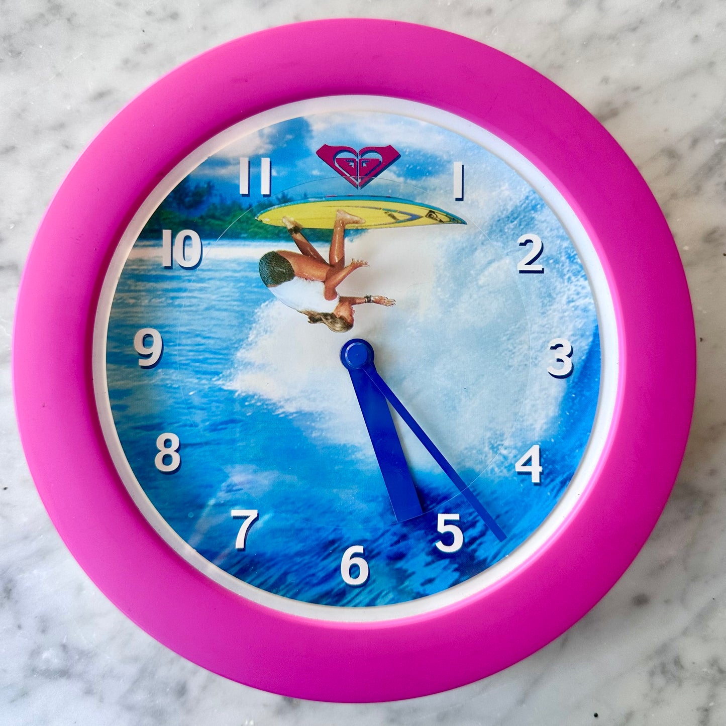 Vintage RARE Roxy Surfer Girl Clock