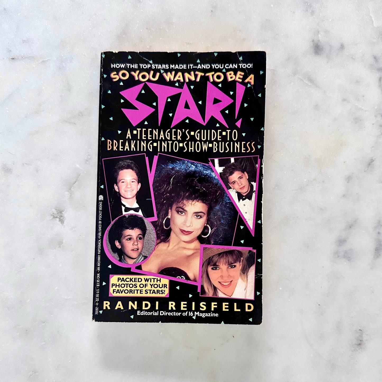 1990 So You Want To Be A Star Book