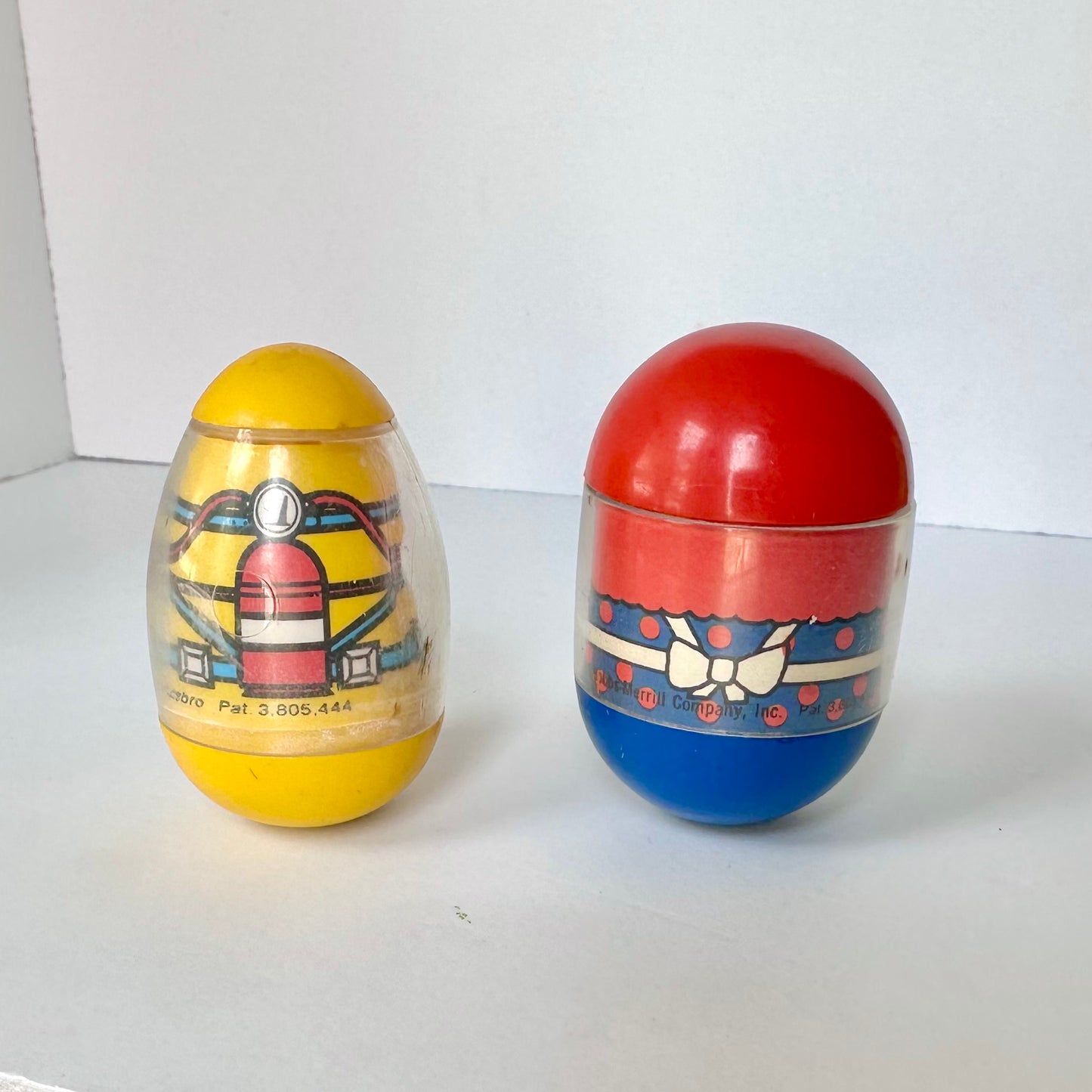 70’s Raggedy Ann and Scuba Peelable Weebles