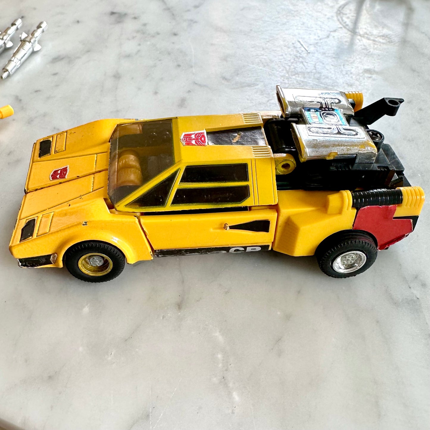 1984 Transformer G1 Autobot Sunstreaker Figure