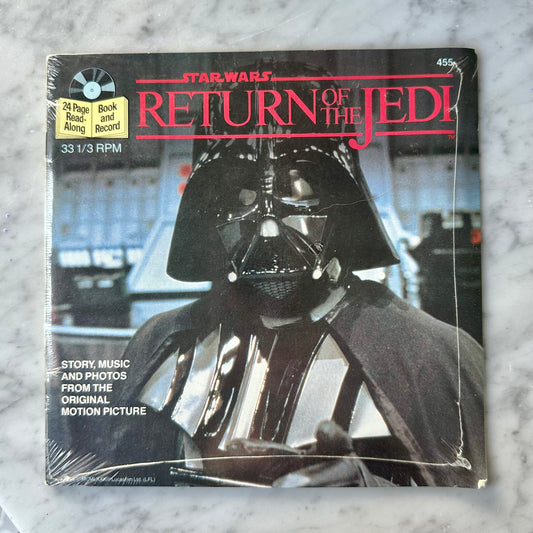 1983 Star Wars Return of the Jedi Book & Record