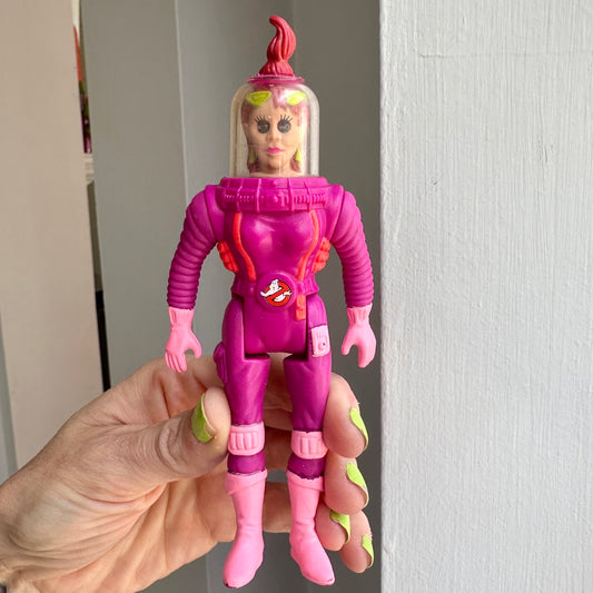1989 The Real Ghostbusters Super Fright Features Janine Action Figure