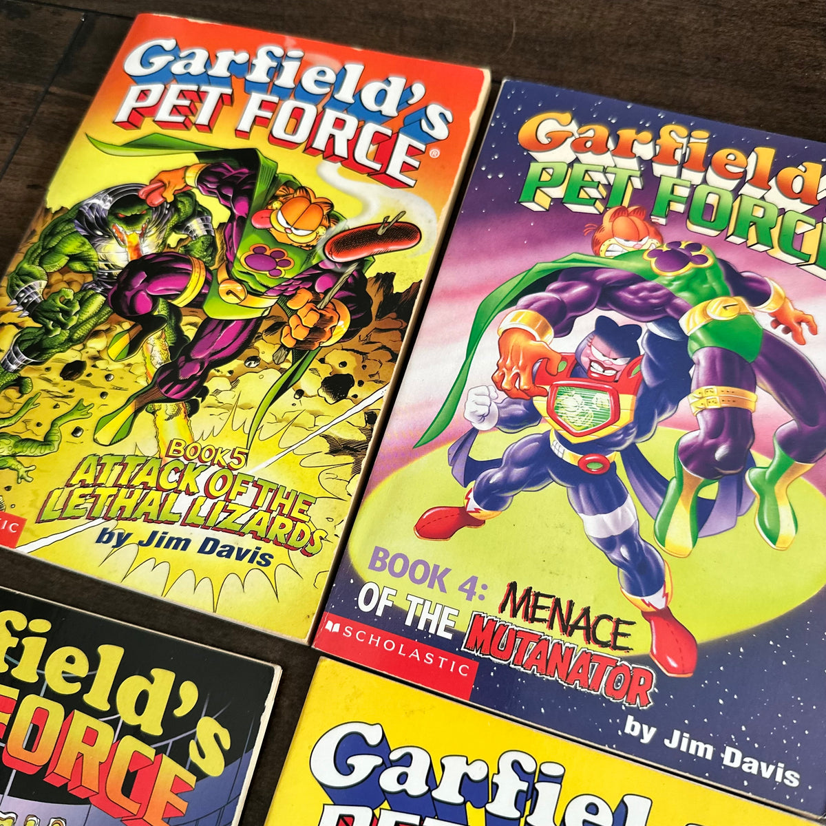1998 Garfield’s Pet Force Book Lot
