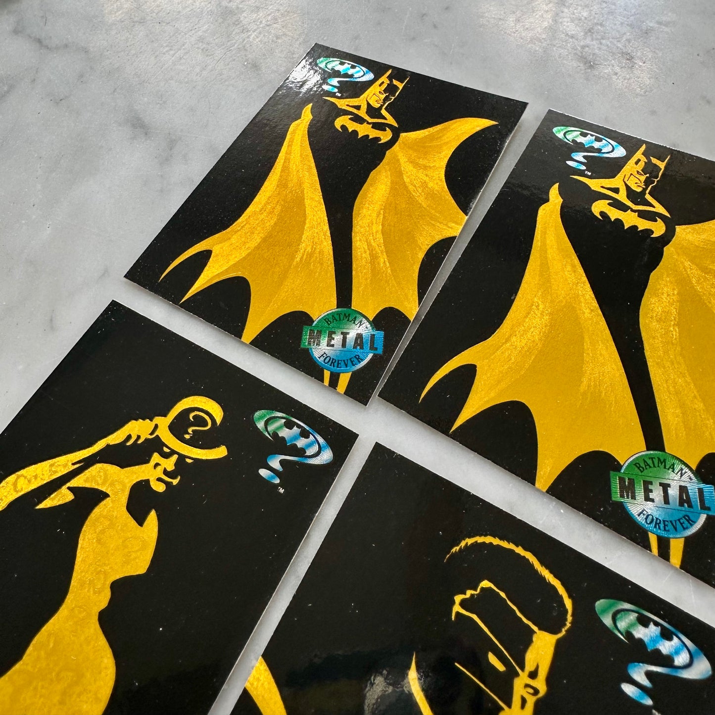 1995 Fleer Batman Forever Cards