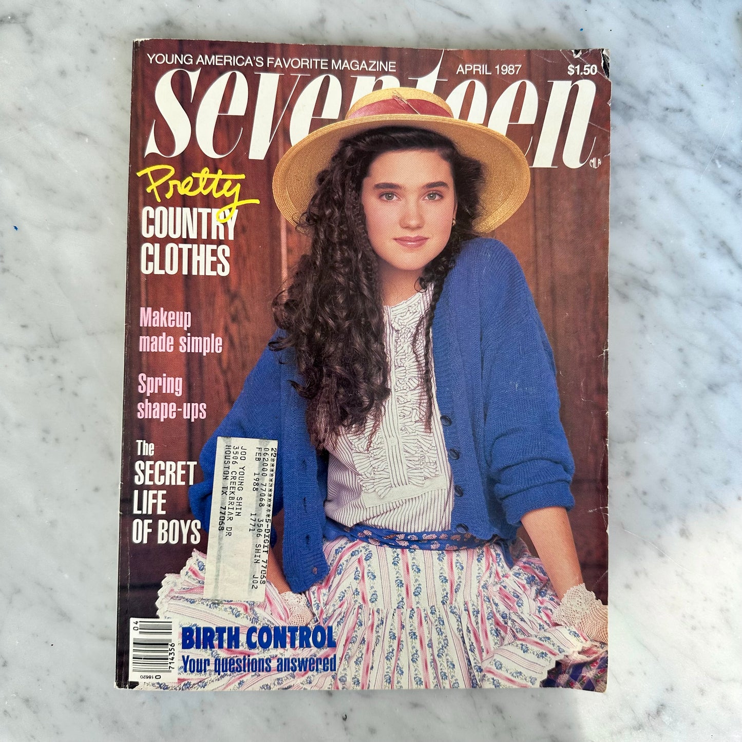April 1987 Seventeen Magazine
