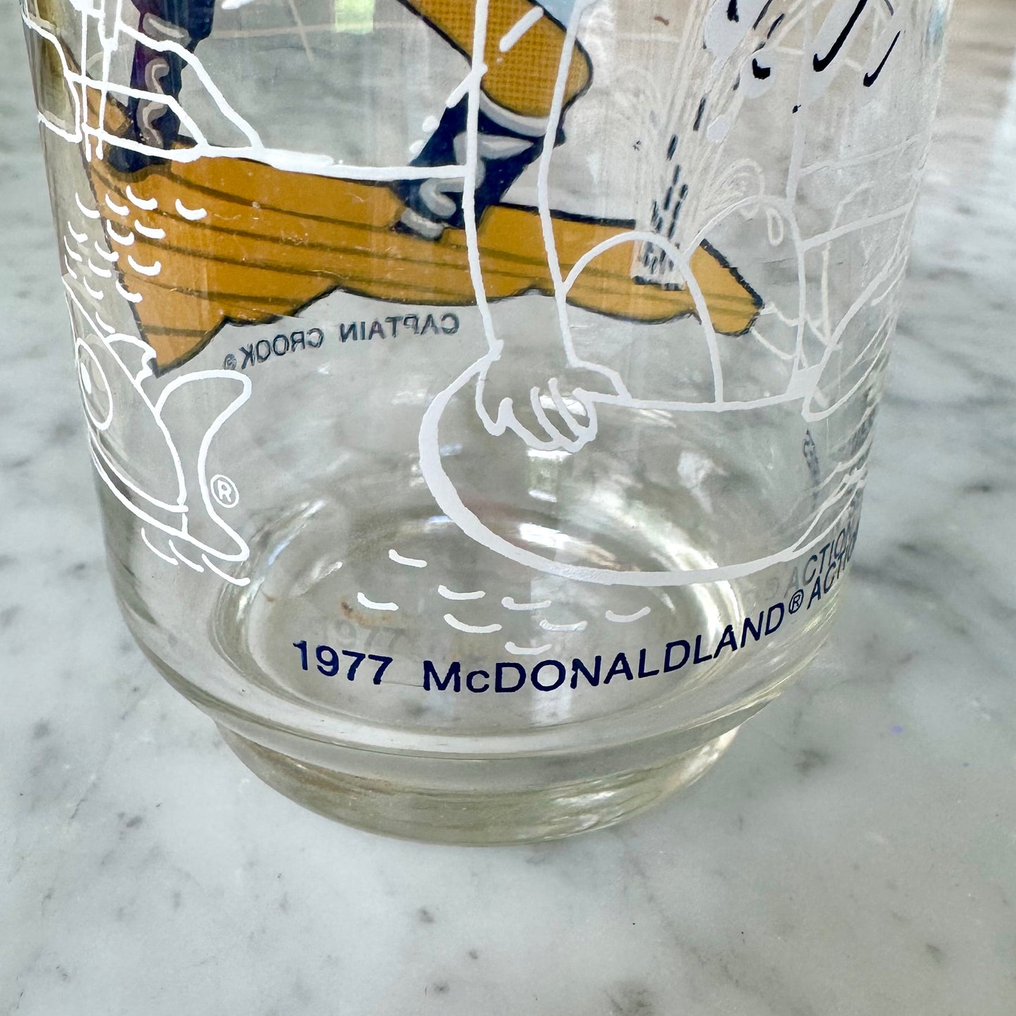 1977 McDonaldland Captain Crook Glass