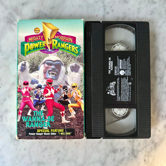 1994 Mighty Morphin Power Rangers “The Wanna Be Ranger” VHS