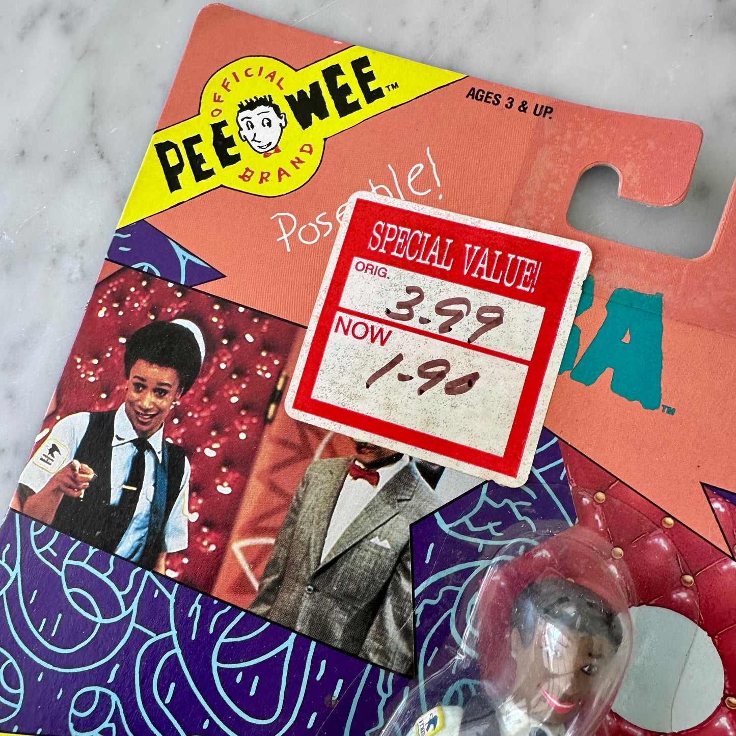 1988 Pee Wee’s Playhouse “Reba” Action Figure