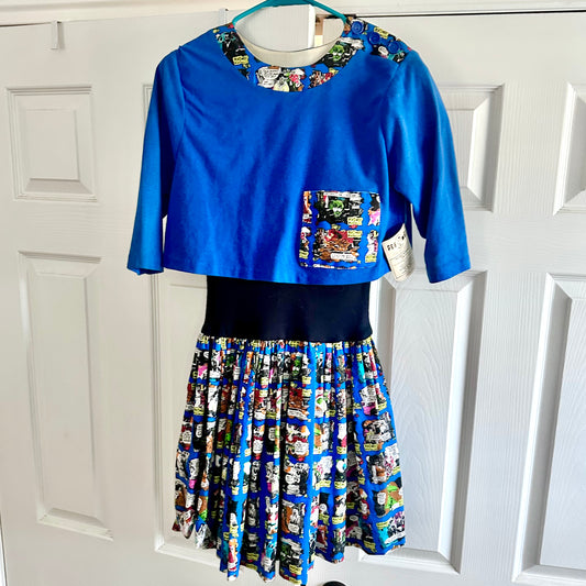 1989 Official Pee Wee’s Playhouse Comic Strip Dress