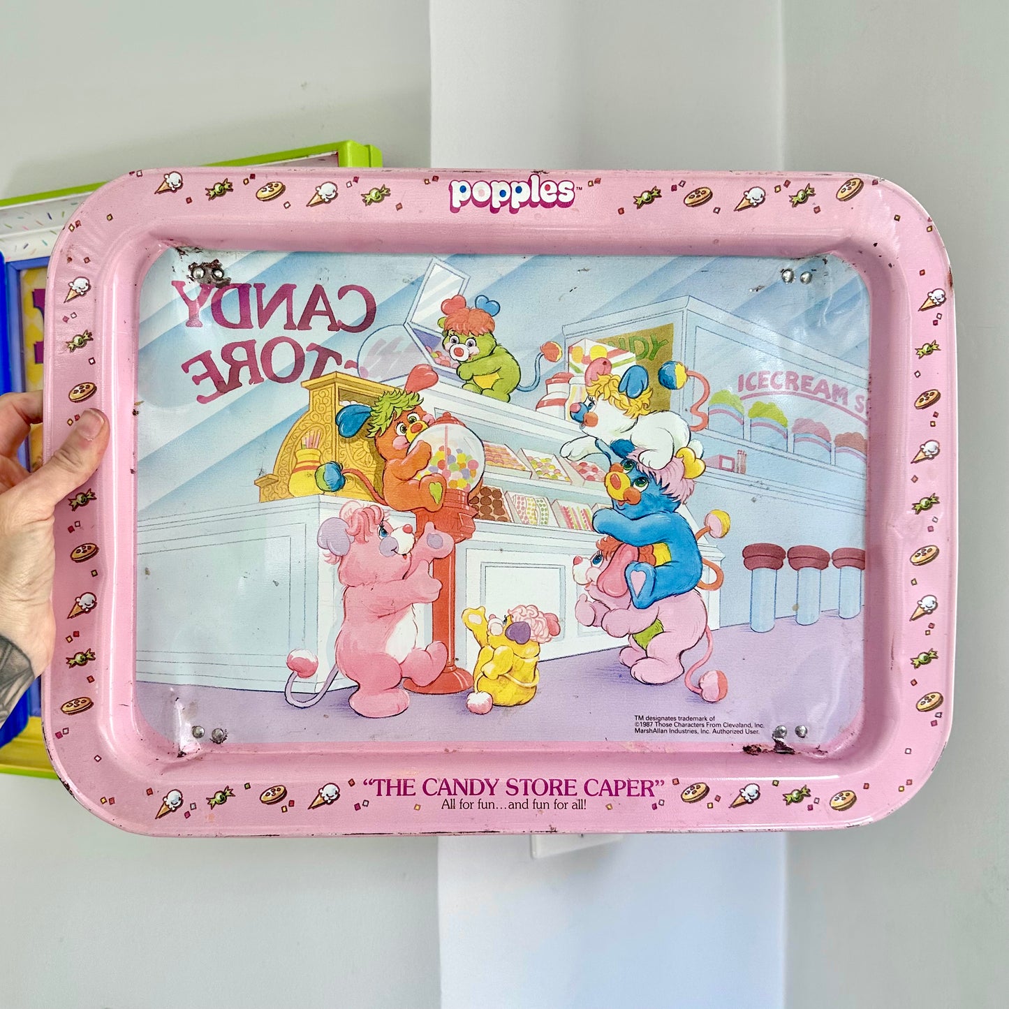1987 Popples TV Tray
