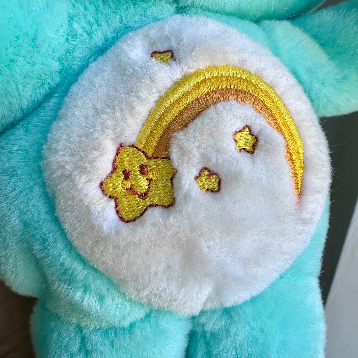 2002 Care Bears Hug & Kiss Wish Bear