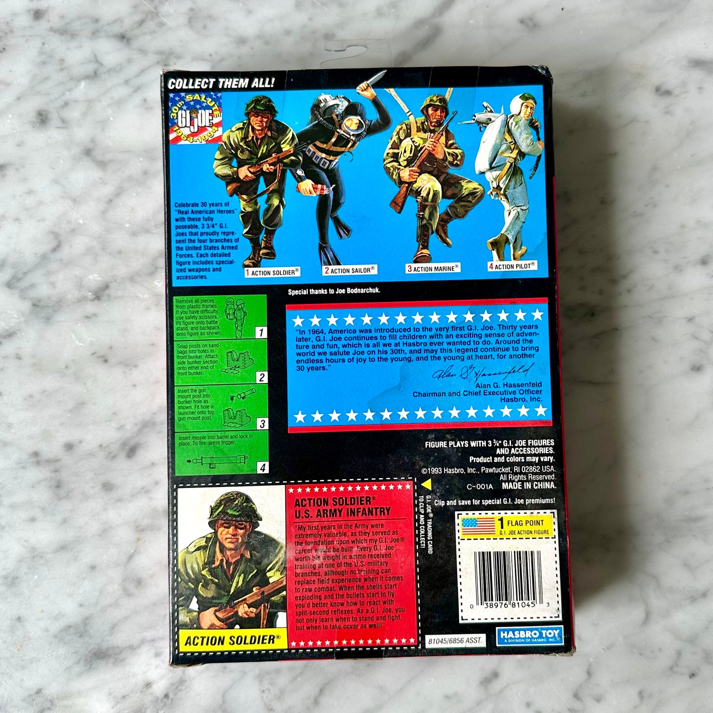 1993 GI Joe Commemorative Collection Action Soldier