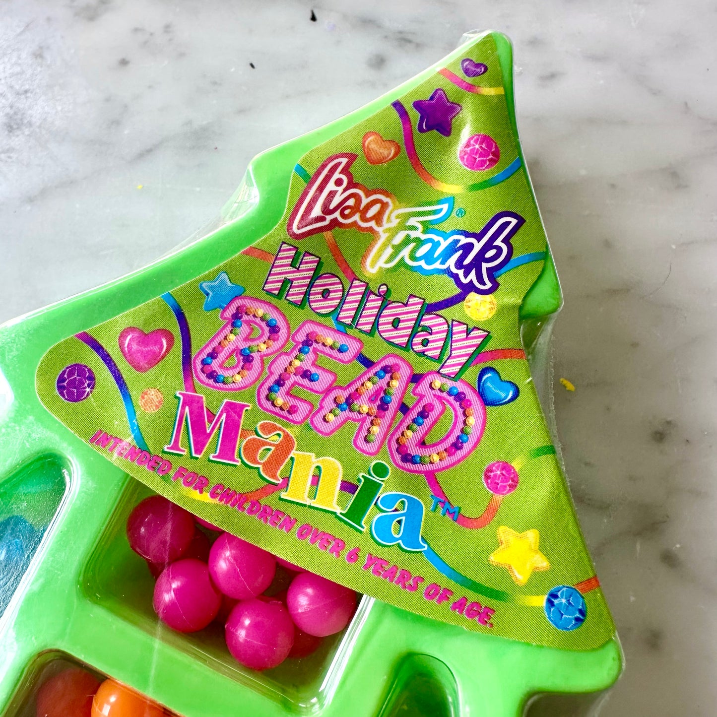 90’s Lisa Frank Holiday Bead Mania