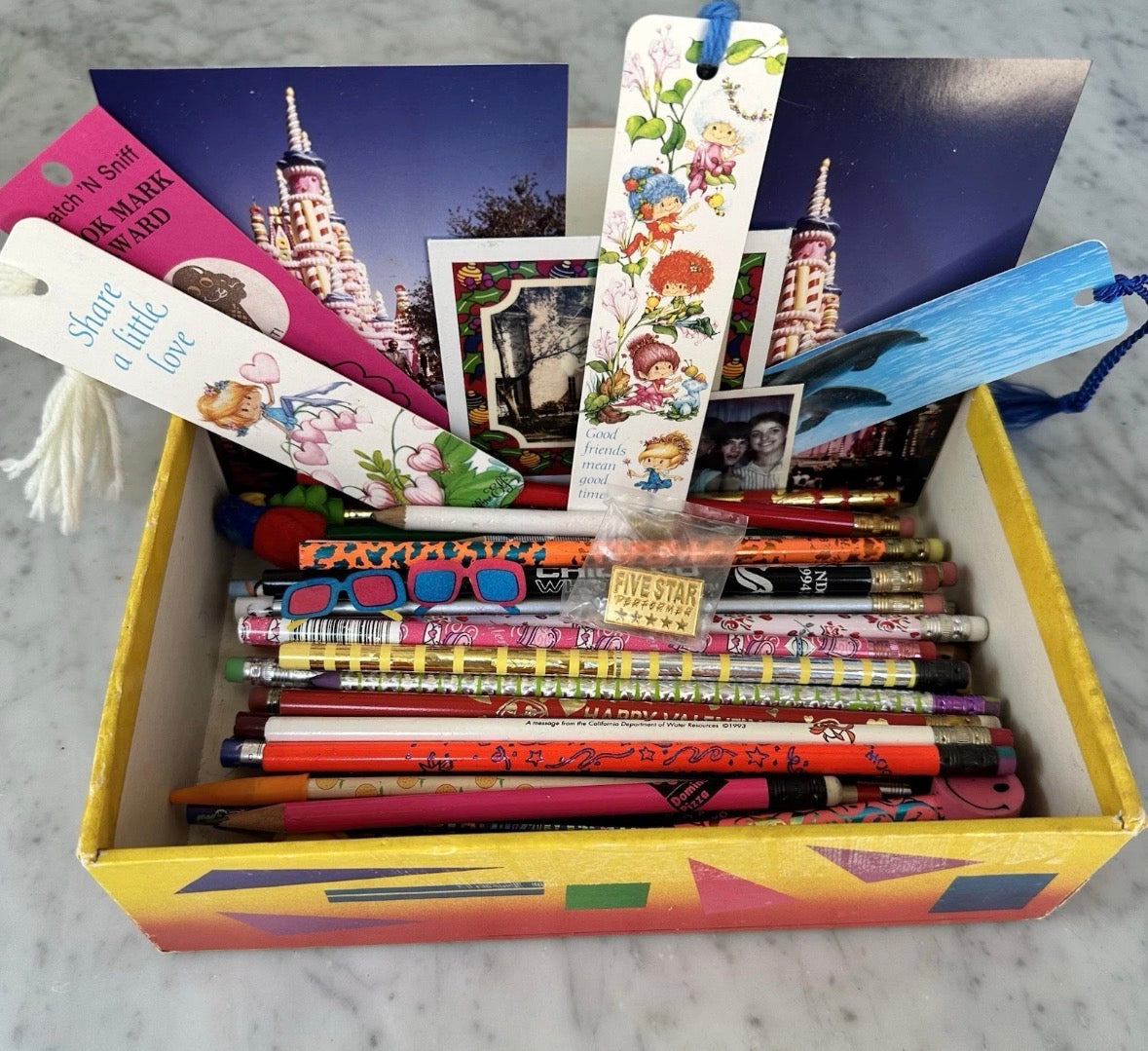 80’s & 90’s Pencil Box Full of Treasures!
