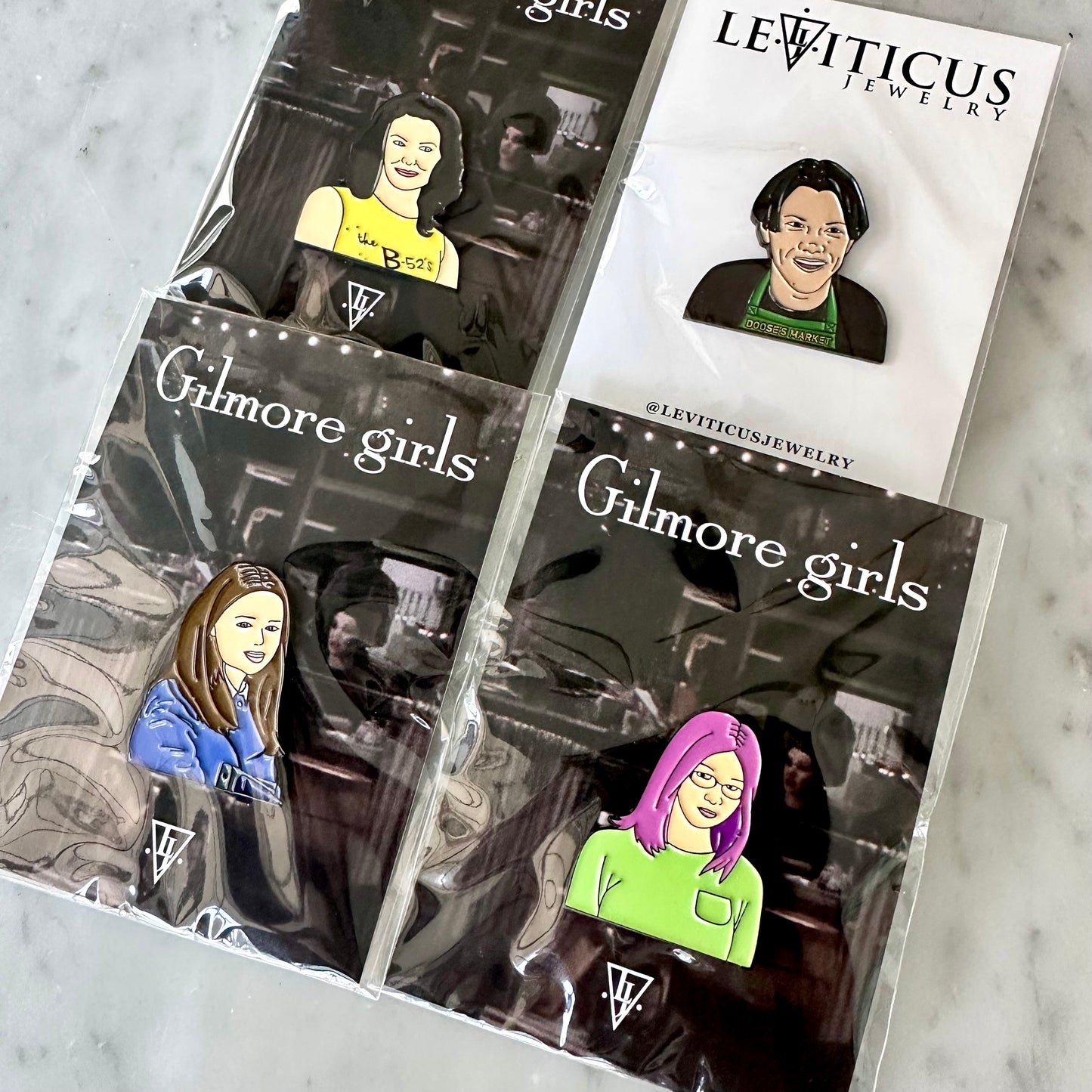 Gilmore Girls Pin Set