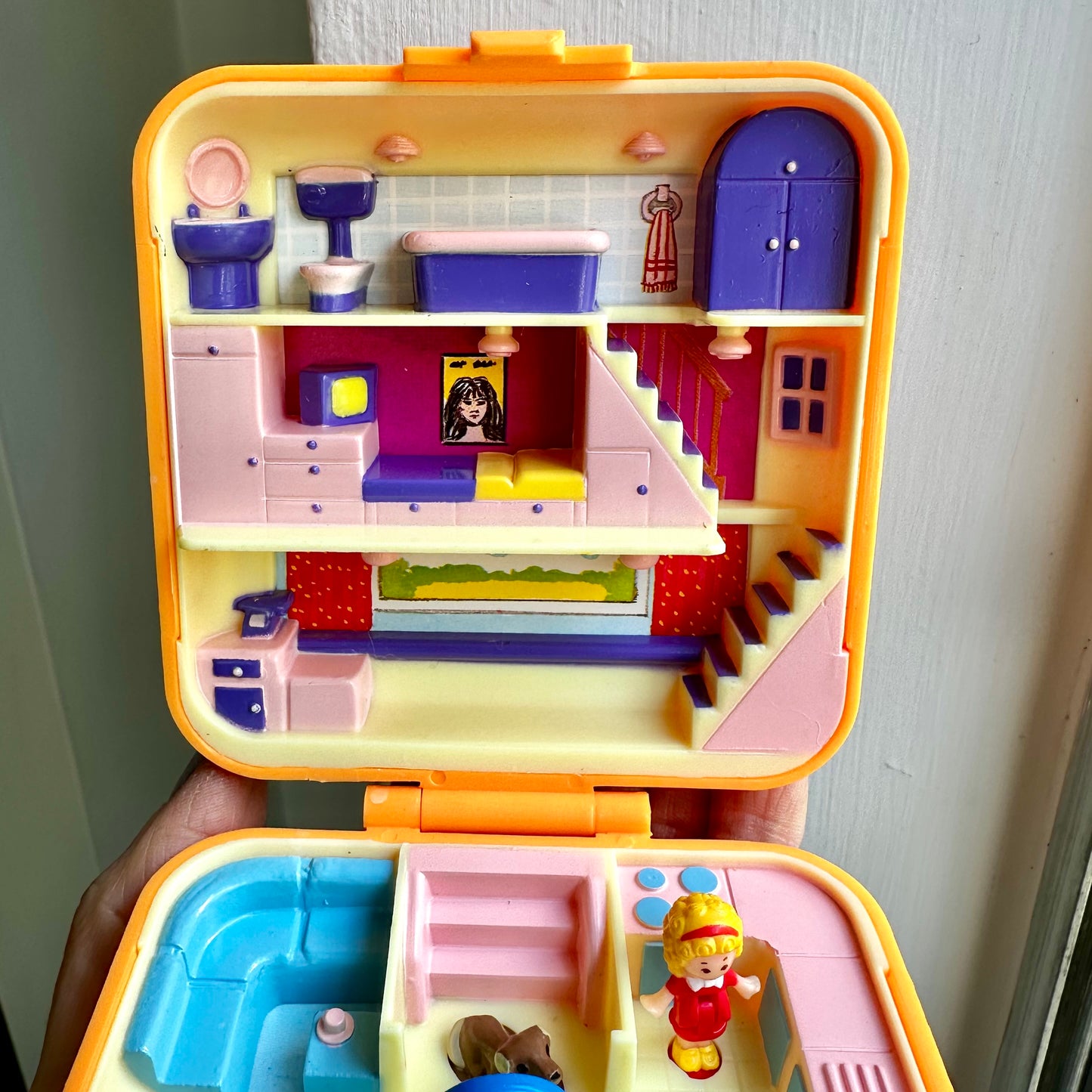 1989 Polly Pocket Polly’s Townhouse 100% Complete