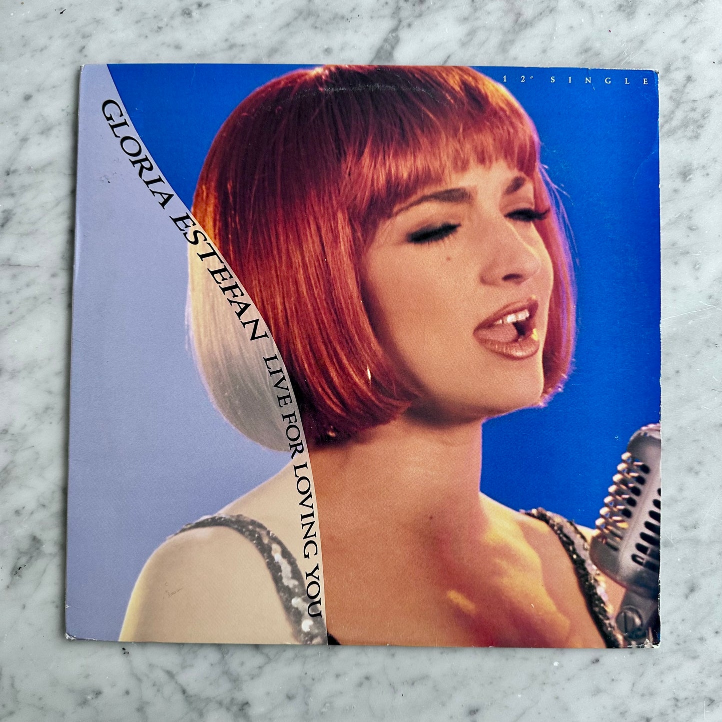 1991 Gloria Estefan “Live For Loving You” LP