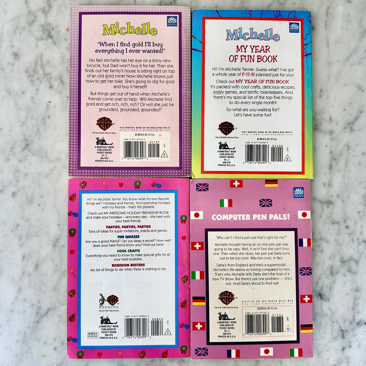 90’s Full House “Michelle” Books