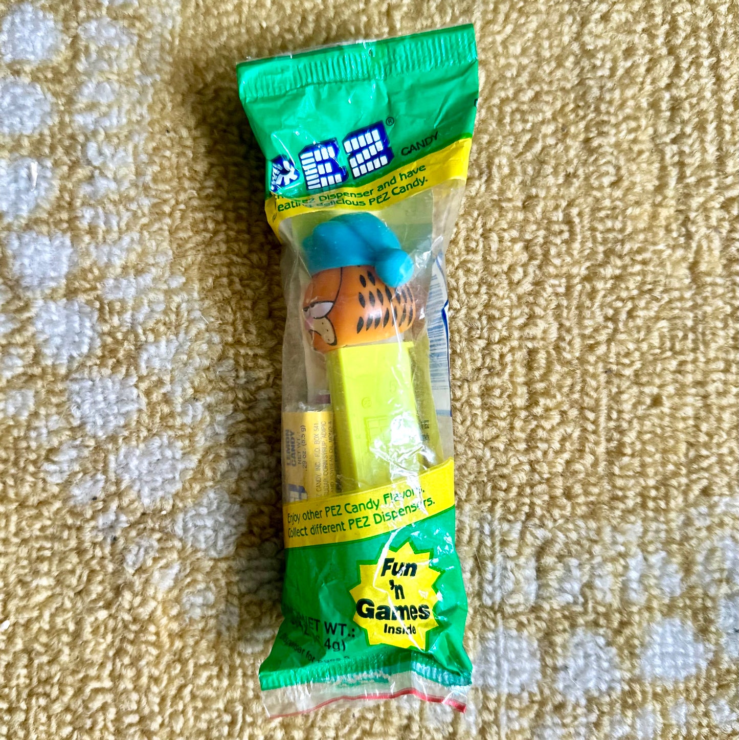 Vintage “Sleepy” Garfield PEZ Dispenser